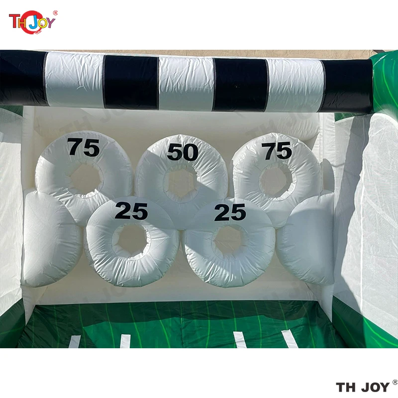 Fast Air shipping 4x3m Inflatable Football Shootout Game Soccer Tossing  Target Goal Carnival Sport Games for Sale