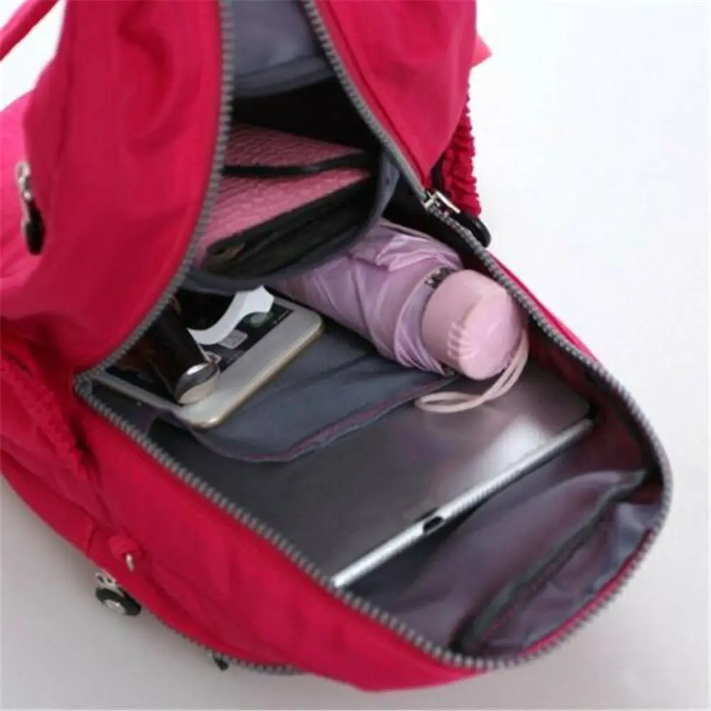 Women Nylon Mini Backpack Purse Small Backpack Shoulder Rucksack Travel Bag