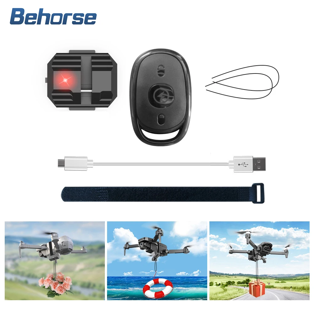 نظام إسقاط عالمي هدية قاذف لـ DJI Air 3/Mavic 4 Pro/Flip/Neo/Mini 3 Pro/Mini 4 Pro/Air 3S/Mini 2/Fimi X8 SE/Mini 3