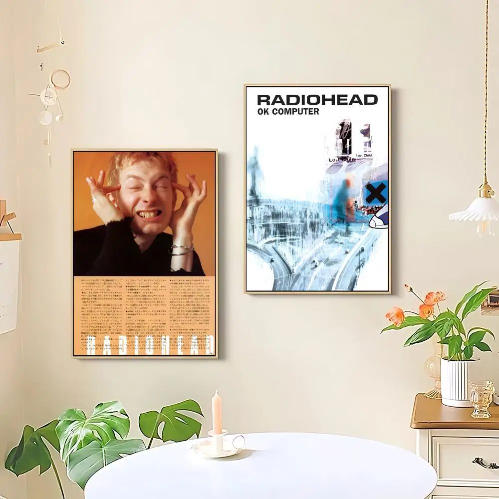 The Bends Hot Rock Music Album Cover Picture Singer Band Radiohead Poster HD art sticky wall waterproof home living room bedroom