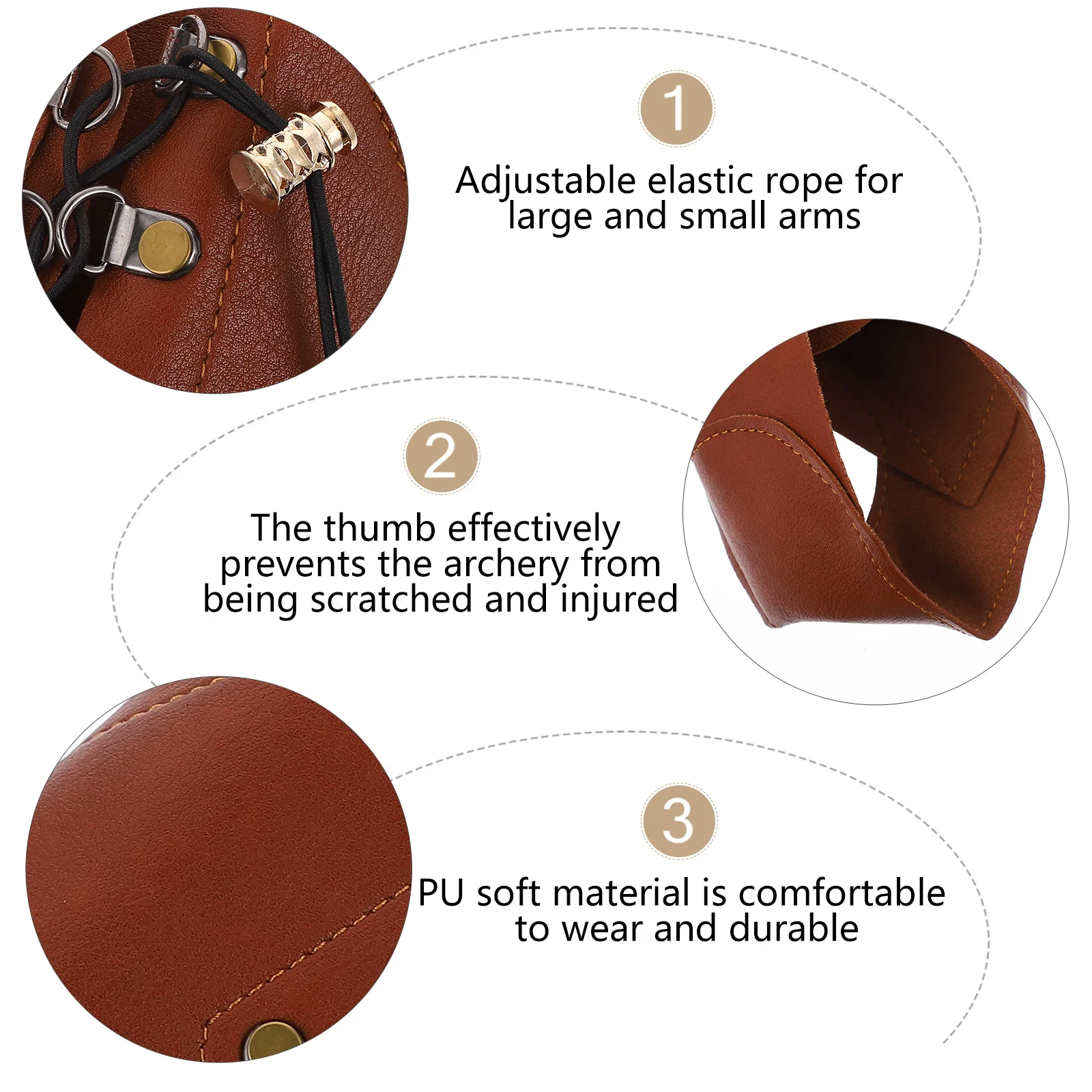 

Archery Arm Guard Glove Forearm Protector Arm Guard for