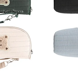 

1pc Insulated Baby Bottle Bag, Adorable Bear Style, Thermal Baby Bottle Holder, Breast Milk Transport Tote, Easy To Clean