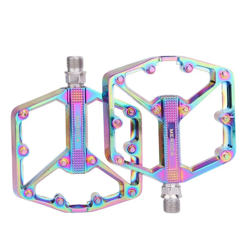 

High-Strength Mountain Bike Pedals Sealed DU Bearing Bicycle Nonslip Pedal MTB Road Bike Cycling Alloy Platform Pedal