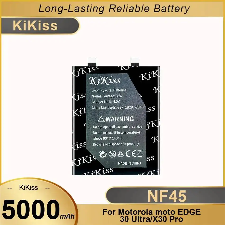 

High Performance Mobile Phone Battery NF45 For Motorola Moto Edge 30 Ultra X30 Pro 5000Mah