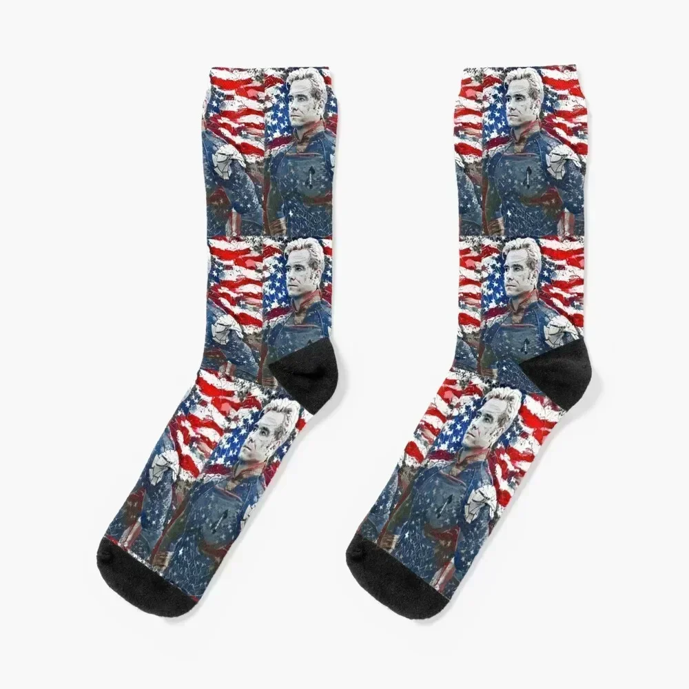 

The Boys Flag Socks funny sock new year snow Lots Socks Men Women's hip hop gifts sports stockings Socks For Girls Men's
