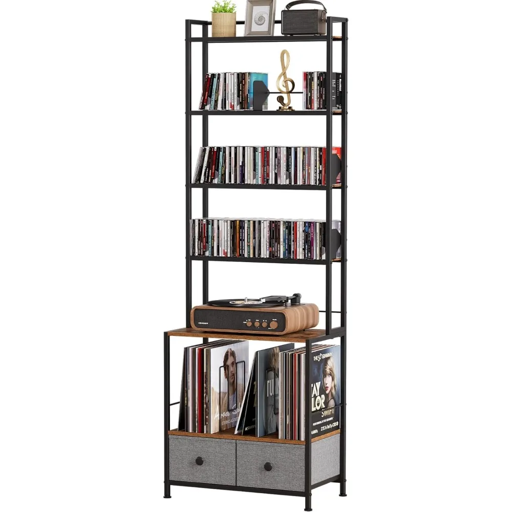 6-Tier Cd/Dvd Tower… - image