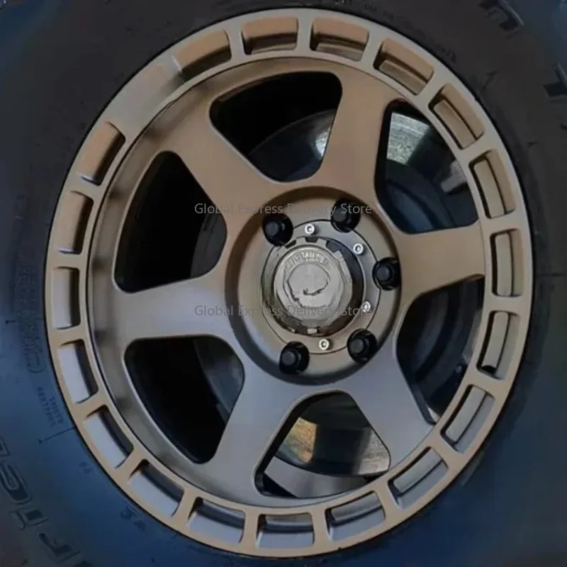 عجلة الأطباق العميقة 17X9 5 ثقوب 6 العروات 120 127 135 139.7 Pcd 4X4 Suv الطرق الوعرة 0 Et عجلات مصنوعة من خليط معدني لسيارة رياضية للركاب