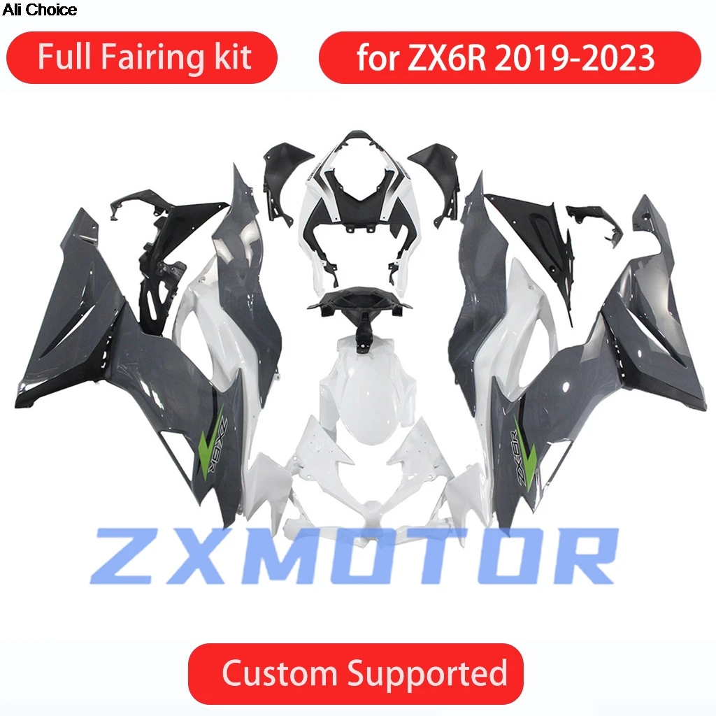 ZX6R 2019 2020 2021 2022 2023 ABS Plastic Fairing Set for KAWASAKI 636 ZX 6R 19 20 21 22 23 Fairings Bodywork