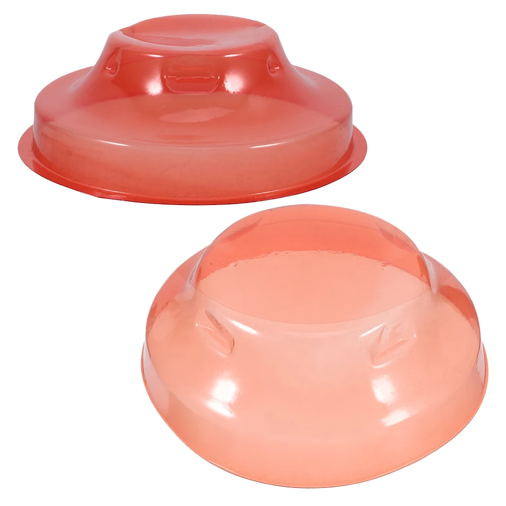 

2pcs Smoke Covers Reusable Plastic Protective Cover For Home Office Construction Sturdy Alarm Cover Plate Replacement