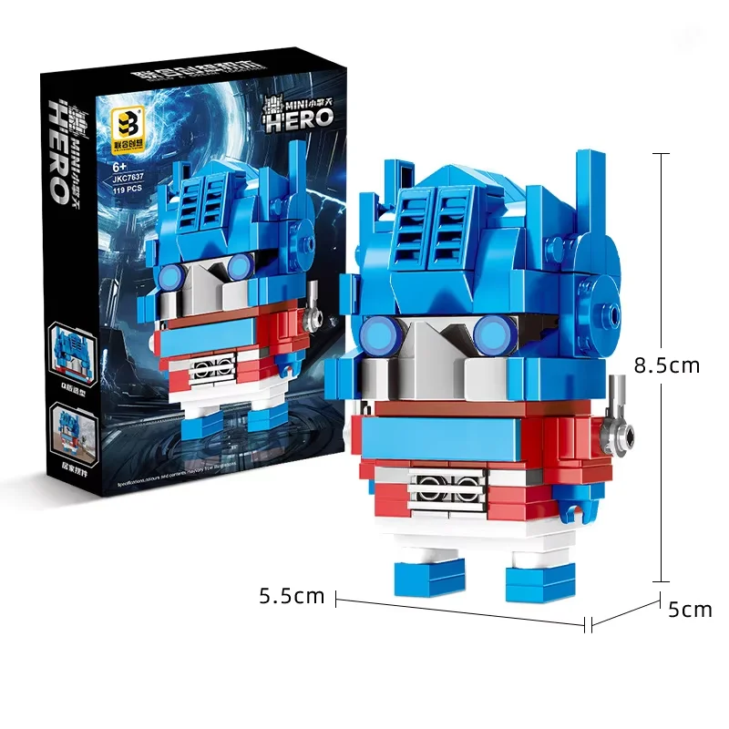 Transformers Lega Optimus Prima Bouwstenen Bumblebee Brick Toys Hasbro Cybertron Robotmodel voor kinderen Verjaardagscadeaus