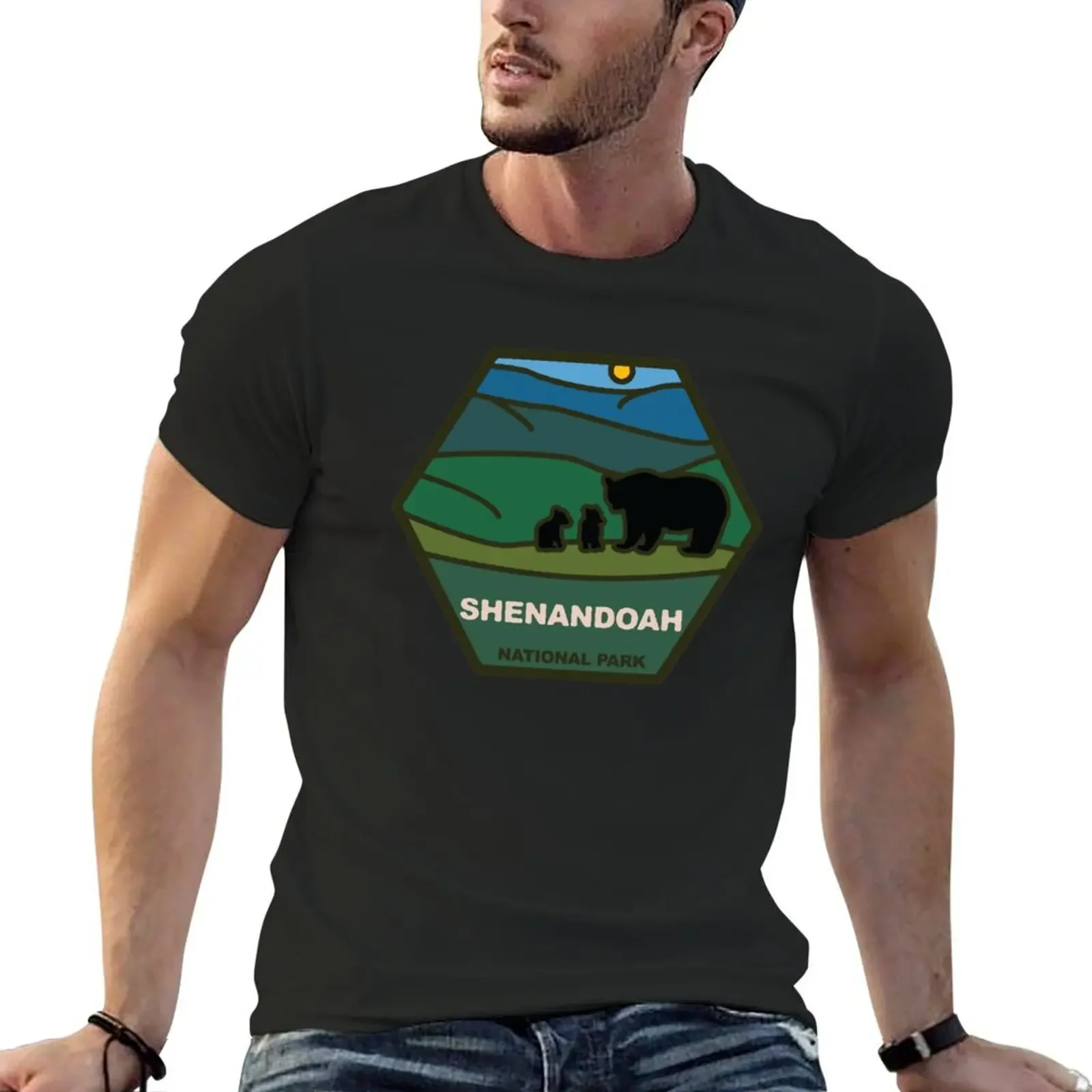 Shenandoah National Park T-Shirt vintage clothes blacks oversized mens fashion