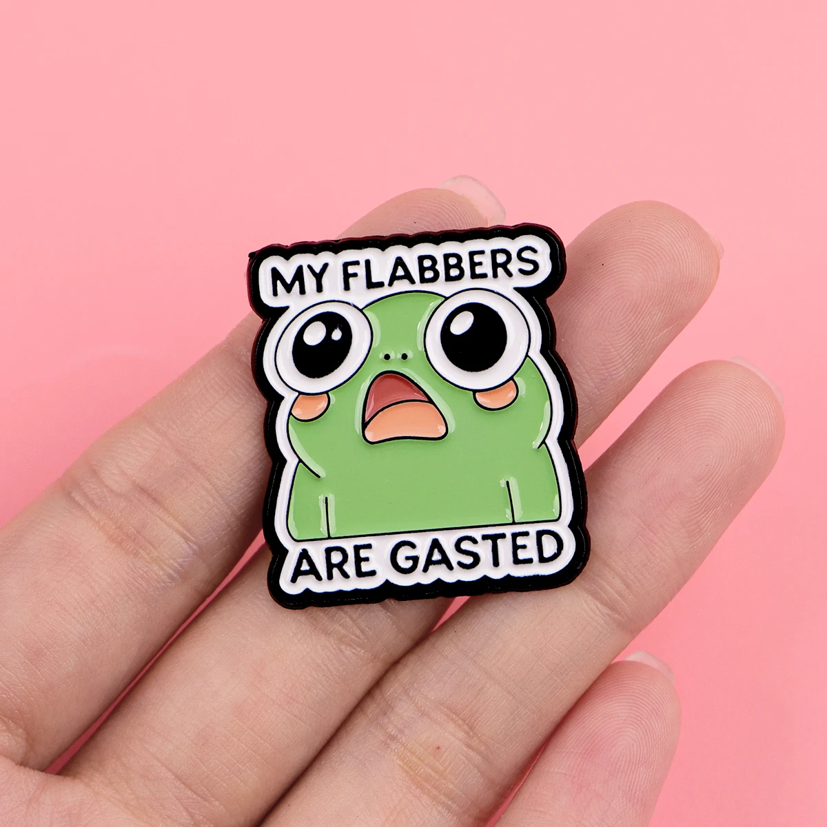 Black Cat Joker Enamel Pin Frog Potato Chip Dog Paw Brooch Pines Lapel Pins Badge on Backpack Clothing Accessories Jewelry Gifts - view 3