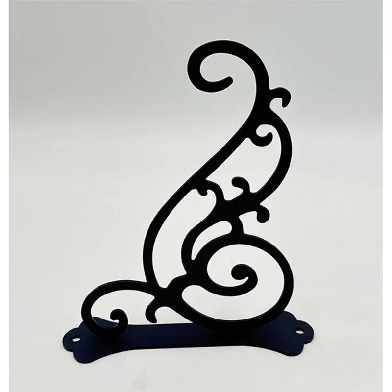 ABGH-Balcony Planter Hooks And Racks- 2Pcs For Hanging Wall-Mounted Planters, Baskets, Planter Stands, Wind Chimes