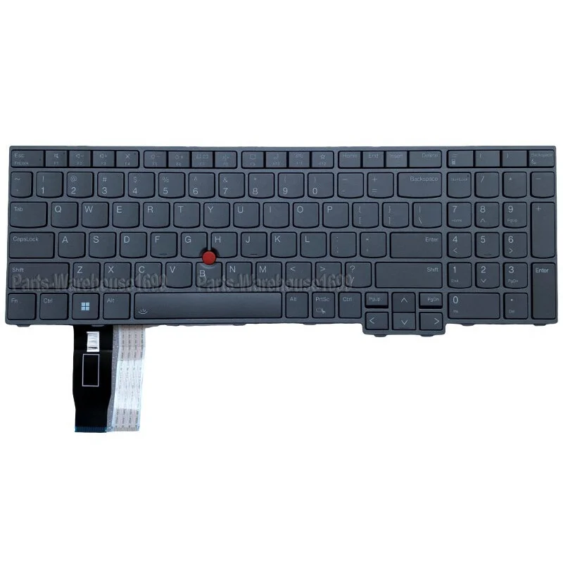 

A+New for Lenovo T16 P16s Gen2 US Keyboard Backlight Gray 5N21K05448 5N21K05485