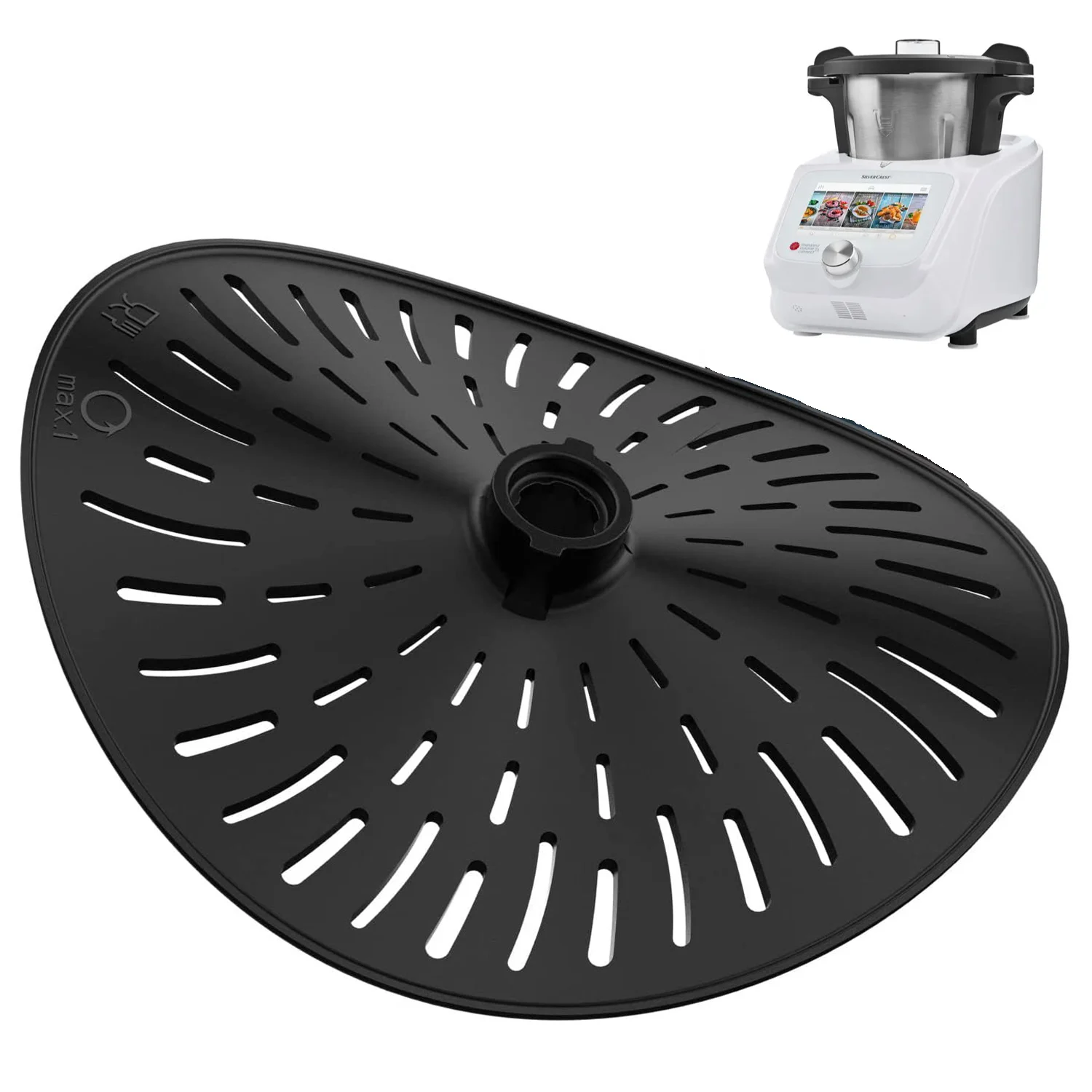 1PC Odpowiednia osłona ostrza zabezpieczającego noż do urządzenia Lidl Monsieur Cuisine Connect Robot Cooker Idealna do powolnego gotowania i