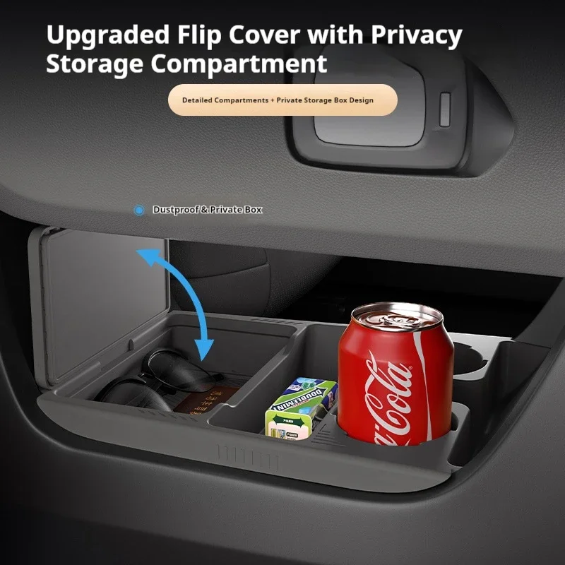 Applicable FOR Haval Menglong 2024 Model Central Control Lower Storage Box Silicone Storage Box Modification Car Accessories