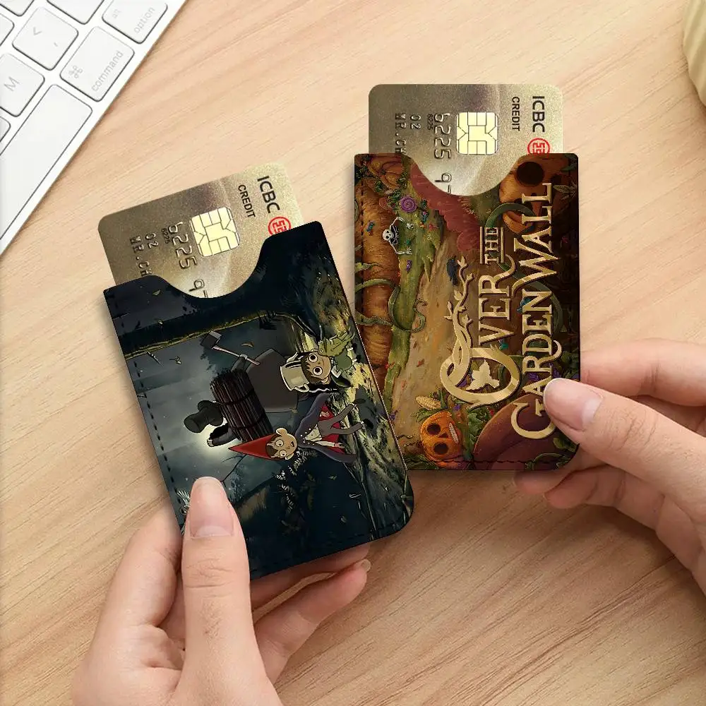 Cartoon O-Over the G-Garden W-Wall New Leather Card Small Retro Cowhide Coin Purse Men/Women Luxury Card Holder