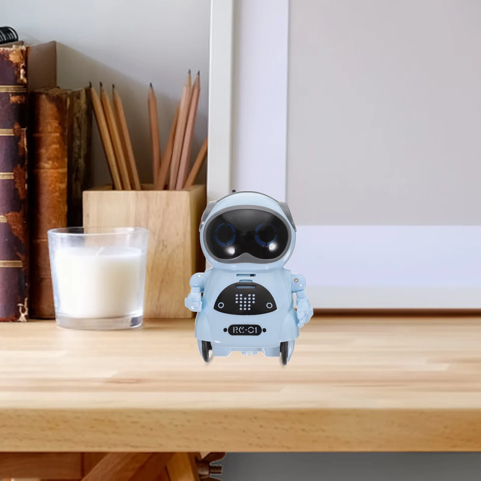 روبوت صغير للتحكم الصوتي للأطفال روبوت Rc ذكي مع صوت الرقص والغناء والرقص المنشط والتعلم التفاعلي