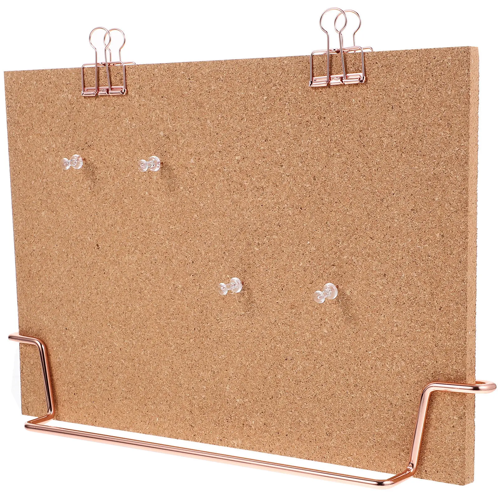 

1 Set Cork Board Soft Bulletin Office Desk Frame Small Message Announcement Photo Display Pin Board for Home Reminder