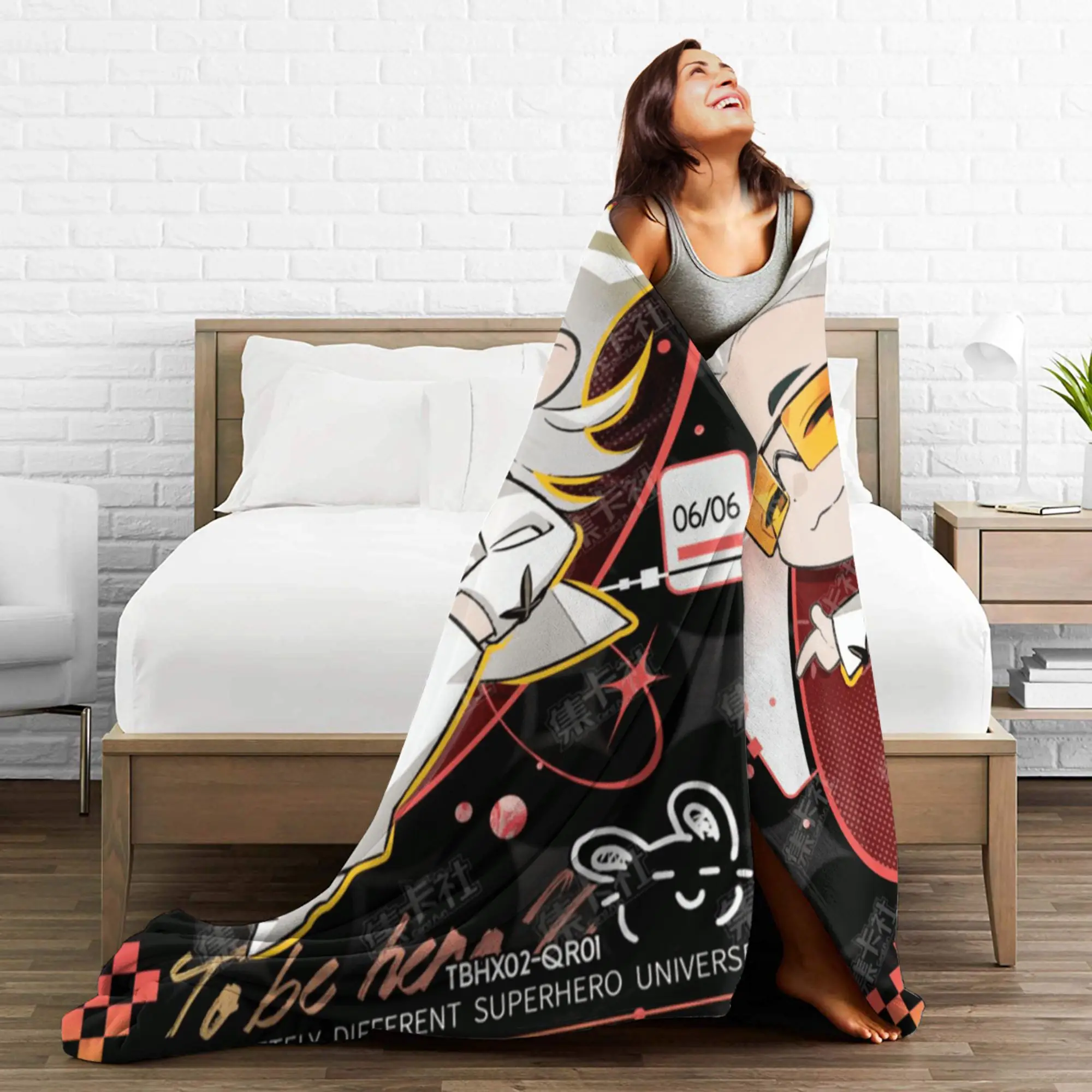 To Be Hero X بطانية جودة لينة رمي بطانية الشتاء الطفل الأريكة سرير طباعة المفرش