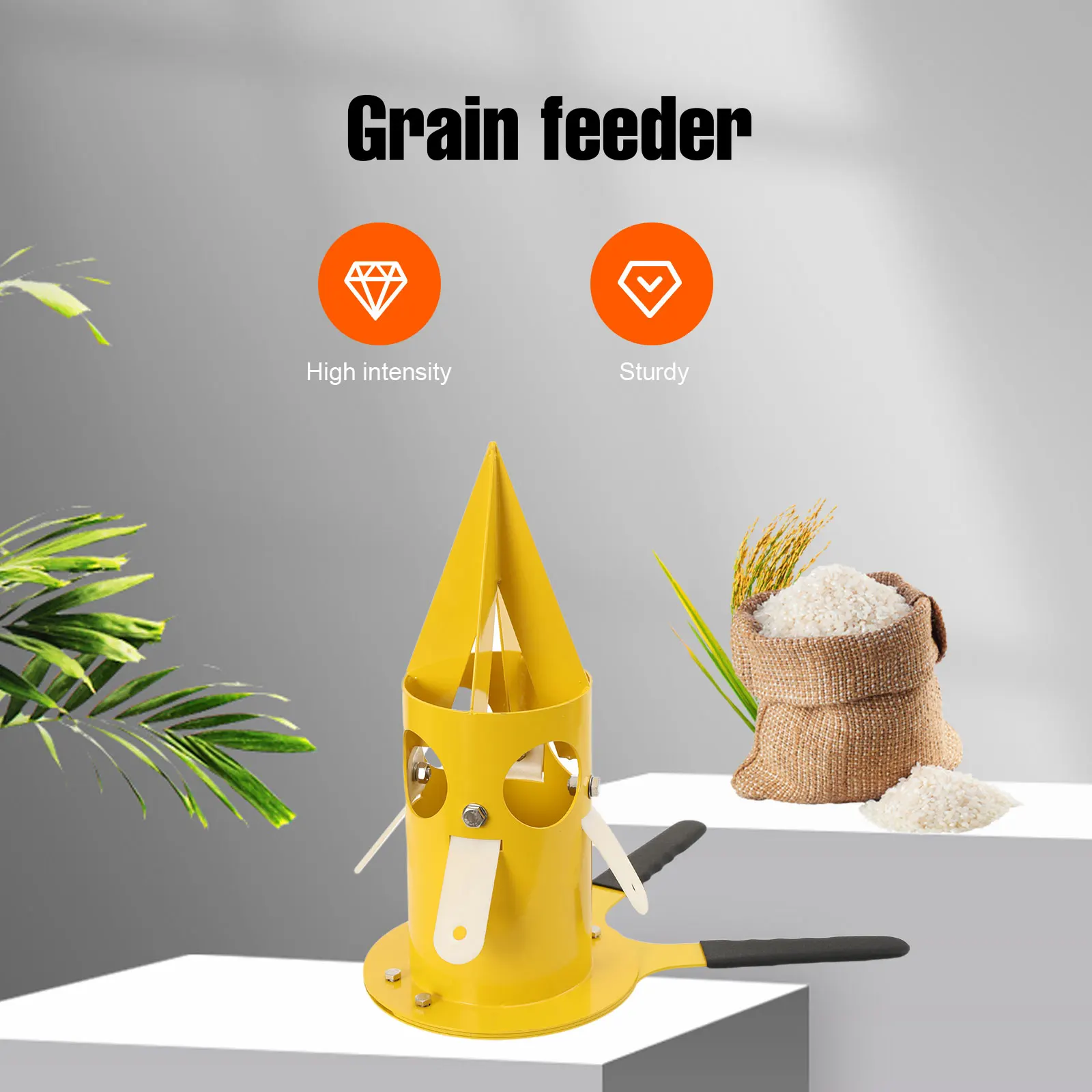 Attrezzo per lo scarico di sacchi da un tonnellata, dispositivo per lo scarico di cereali, strumento in plastica per la frantumazione di sacchi da un tonnellata, attrezzatura manuale per lo scarico di