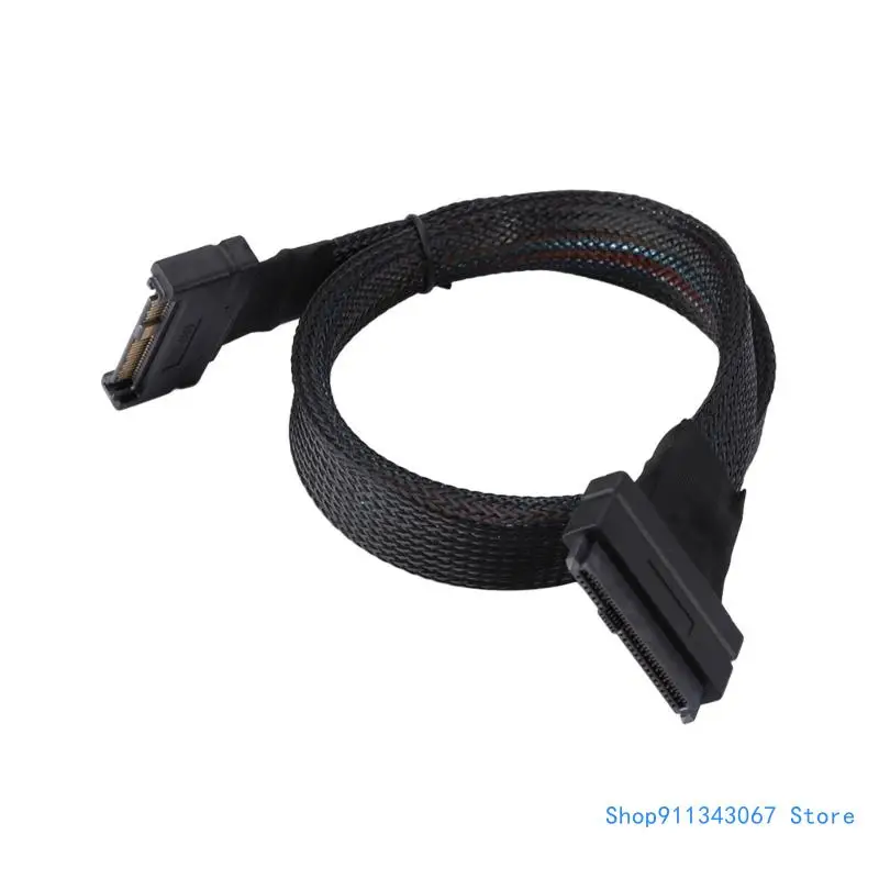 

Professional External SFF8639 Male to SFF8639 Female NVME PCIe Data Server Cable Drop shipping