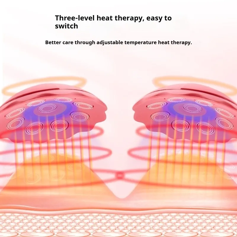 تدليك الثدي الجديد، مدلك الرعاية الصحية لتكبير الثدي الإلكتروني بالأشعة تحت الحمراء للنساء البالغات #4