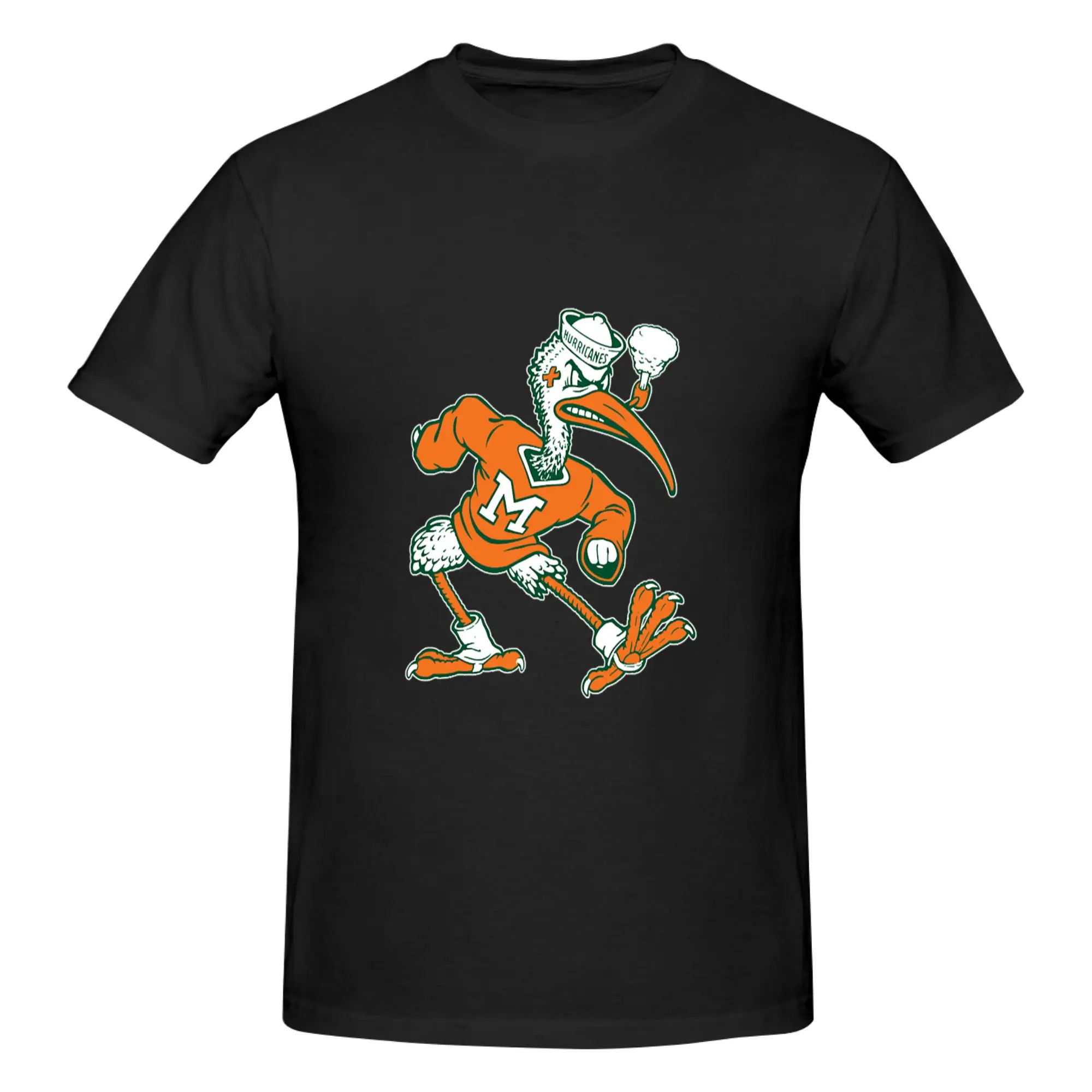 Funny Vintage Sebastian Mascot of Univ  of Miami Mascot Essential Men's Printed T-Shirt Unisex T shirtShirt Sport