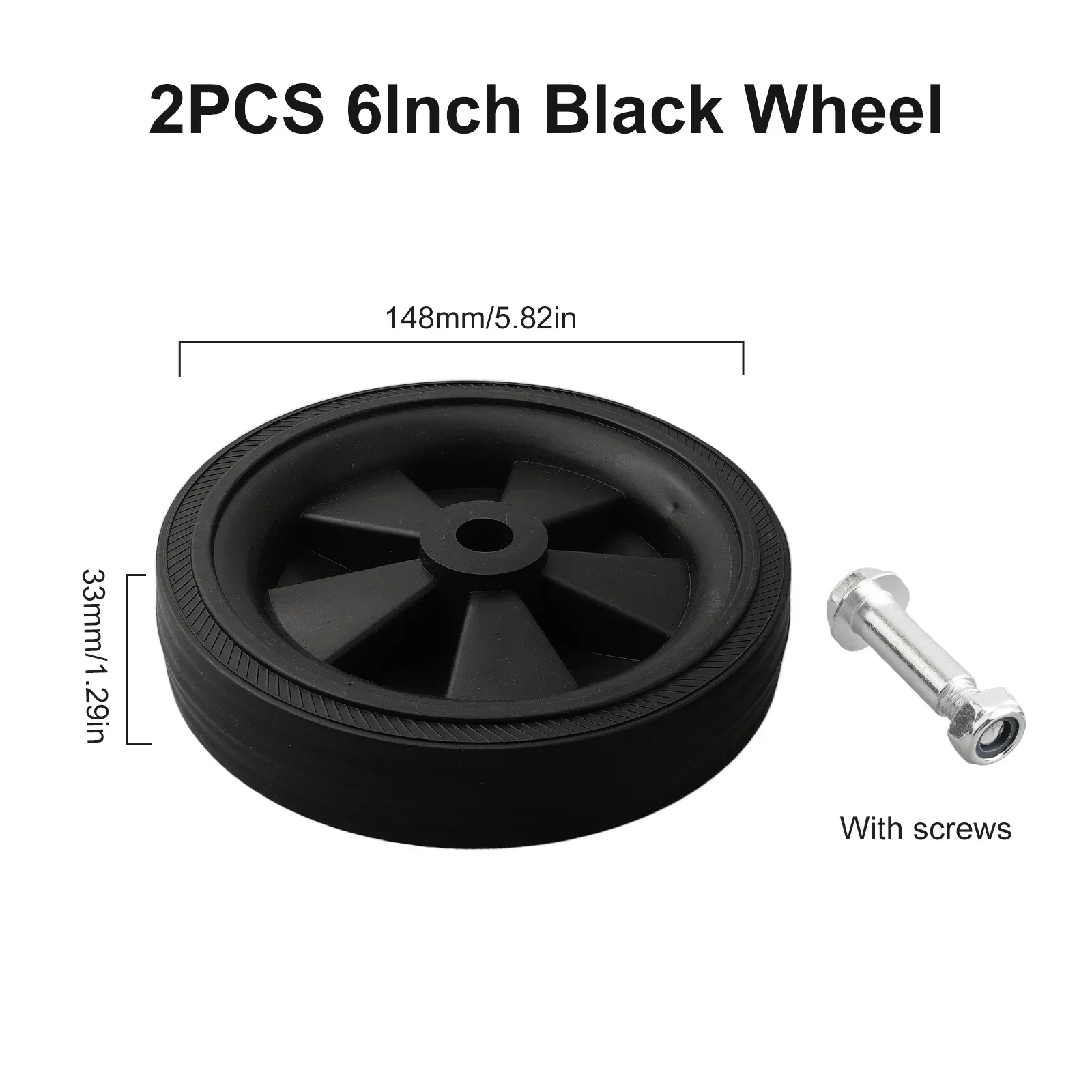 

Air Compressor Casters Wheels For Air Pumps Oil-free Machines Air Compressors Foot Pad 5 Inch Wheel Air Compressor