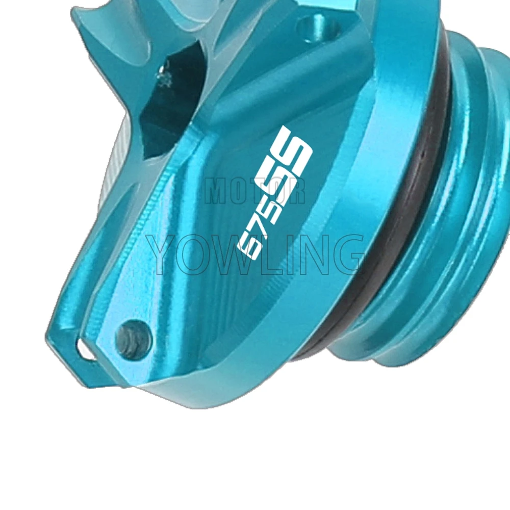 

2025 2026 Motorcycles CNC Aluminum Engine Oil Cup Fuel Filler Tank Cap Cover Accessories For CFMOTO CF MOTO 675SS 675 SS 2024