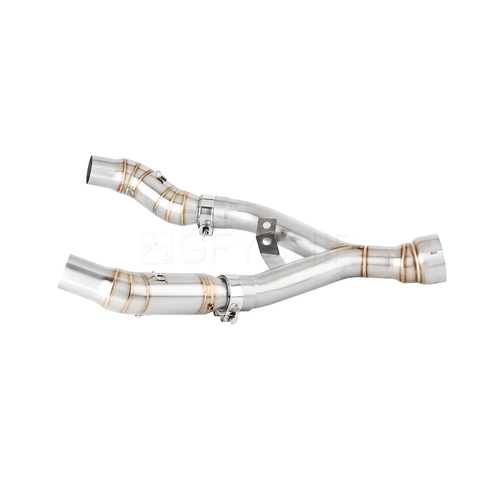 For Kawasaki Z1000 2010-2020 Ninja 1000 Z1000SX Z 1000 SX Escape Motorcycle Exhaust Muffler Middle Link Pipe 51mm Slip-on