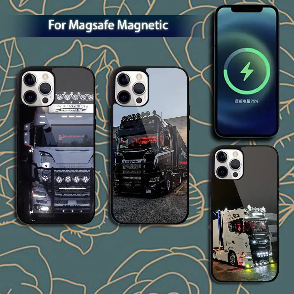 

Cool H-Heavy T-Truck Car Phone Case For iPhone 17,16,15,14,13,12,11,Pro,Max,Plus,Mini,Magsafe,Magnetic Wireless Charging Case