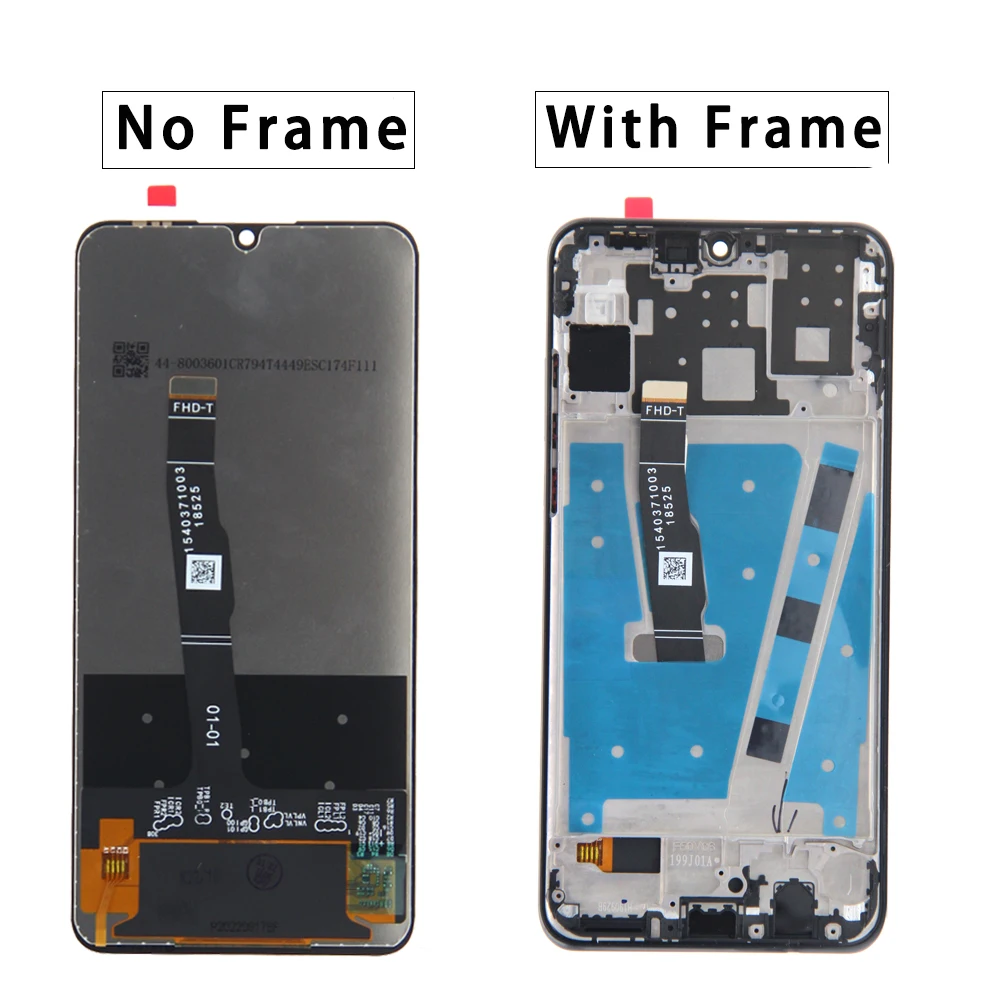 Neue LCD Für HUAWEI P30 Lite LCD Display Touch Screen Für HUAWEI P30 Lite Bildschirm Nova 4e MAR-LX1 AL01 Digitizer Montage