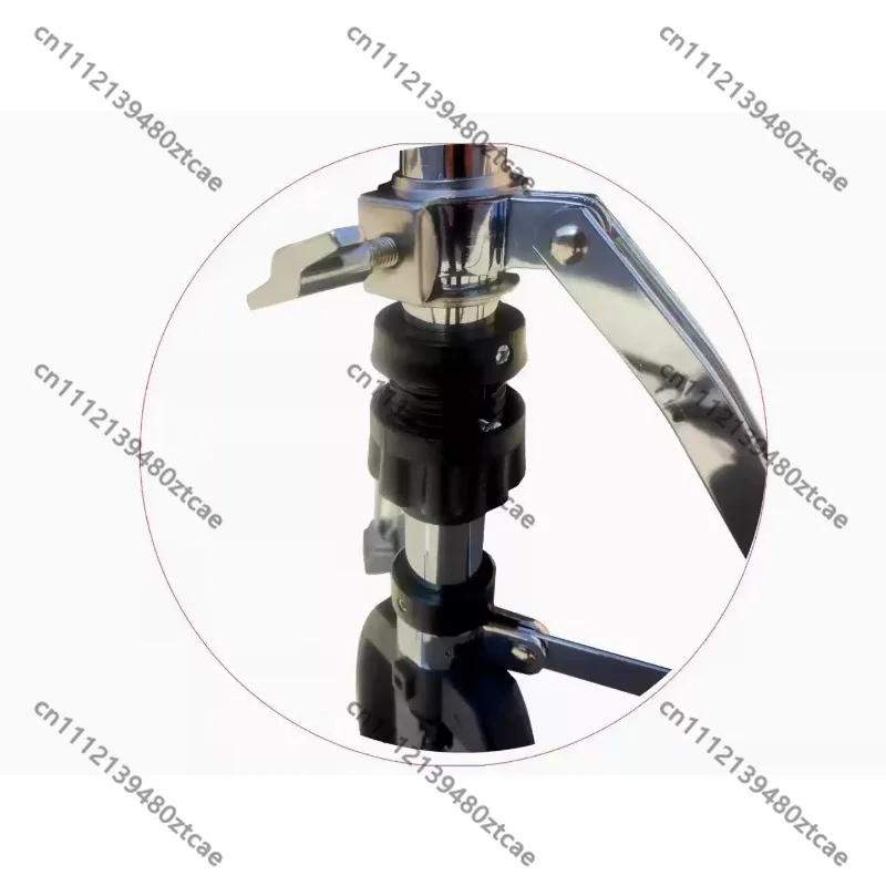 Rotatable 28mm Dual Support Hi-Hat Rack Equipped Tension Adjust Structure Universal Percussion Accessory