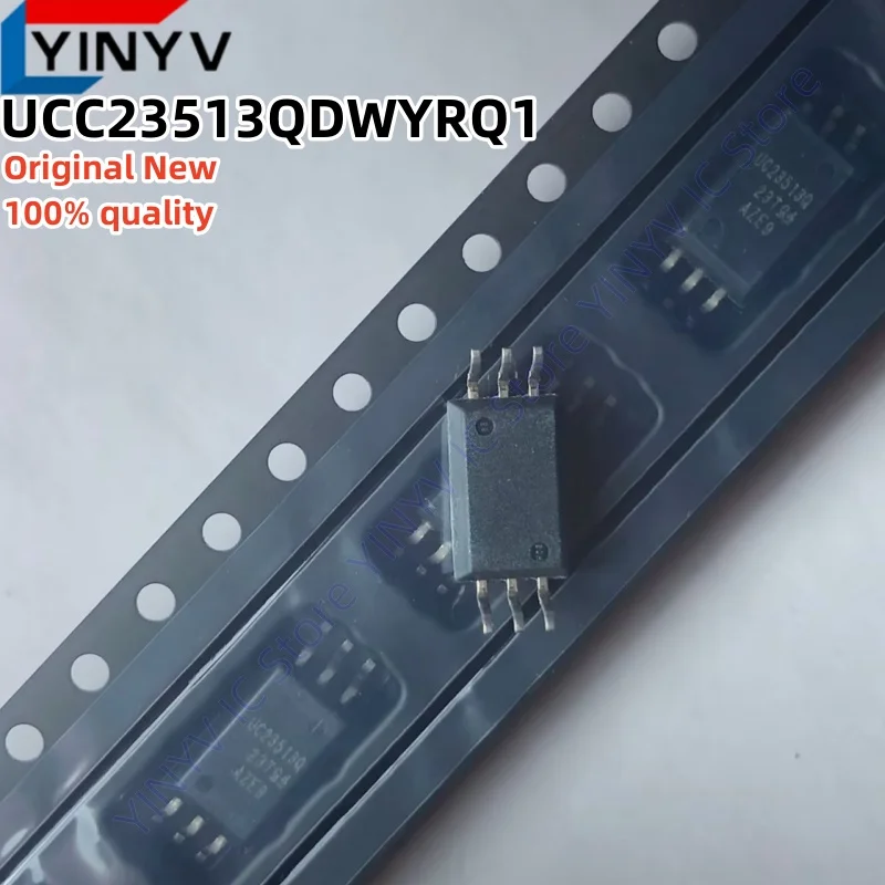 

5Pcs UCC23513QDWYRQ1 UC23513Q SOP-6 UCC23513Q UCC23513 5.7-kVRMS Opto-Compatible Single-Channel Isolated Gate Driver 100% New
