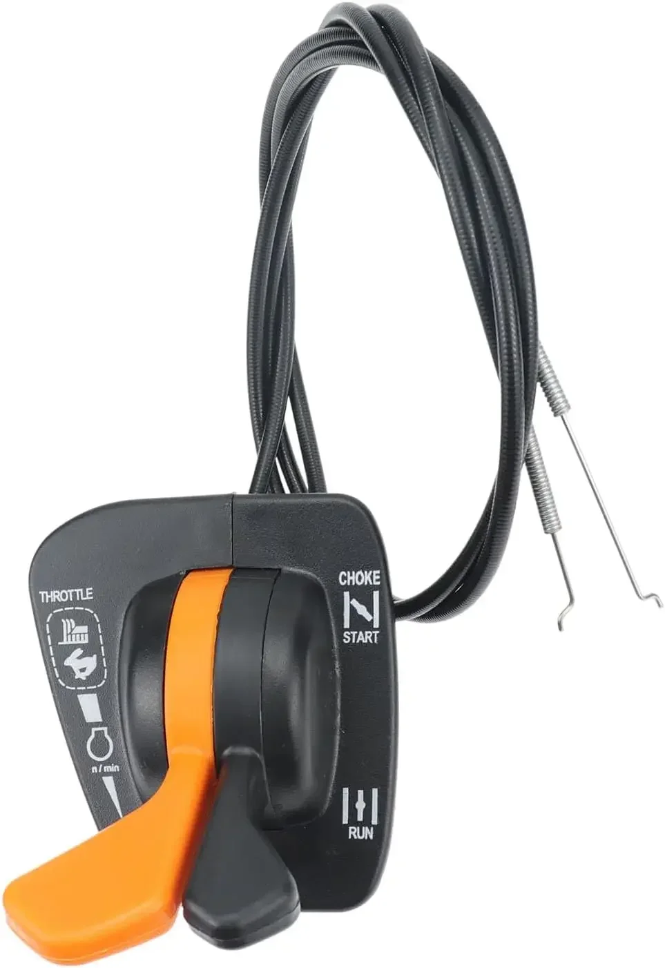 GY20948 Throttle Choke Cable for John Deere X140(100 Series) Lawn Mower Tractor GY20772 Throttle Cable with Twin Control Handles