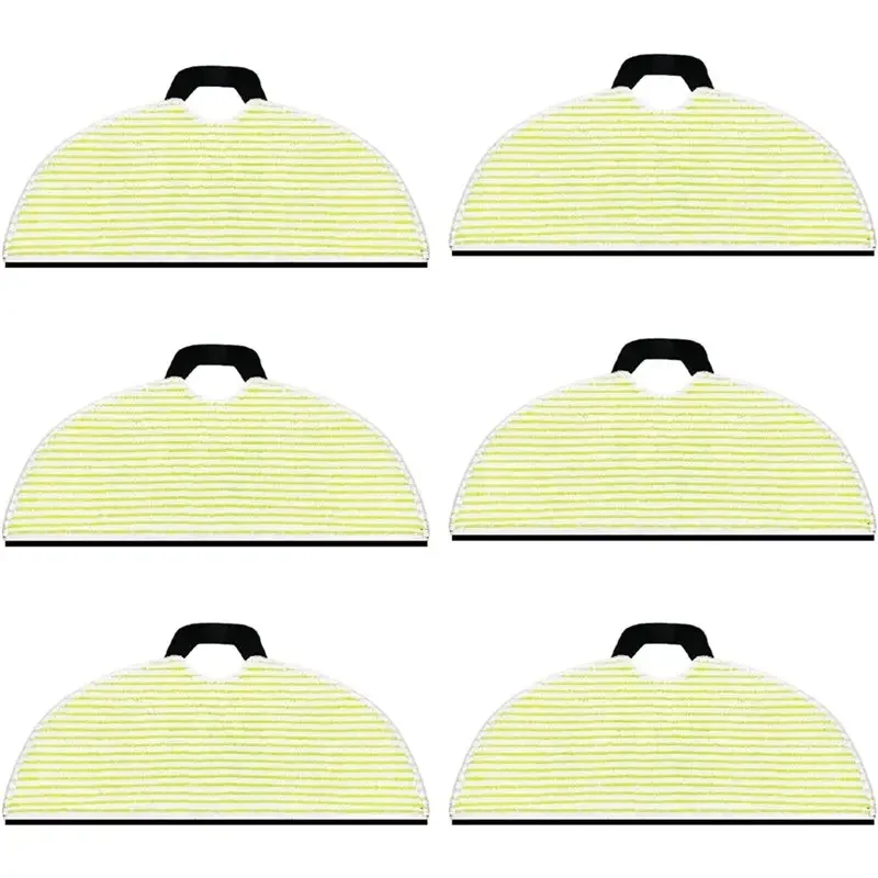 For Shark Matrix Plus AI Ultra 2-In-1 Robot Vacuum Compatible 6-Pack Mop Pads For Models AV2610WA, RV2610WA AV2620WA,