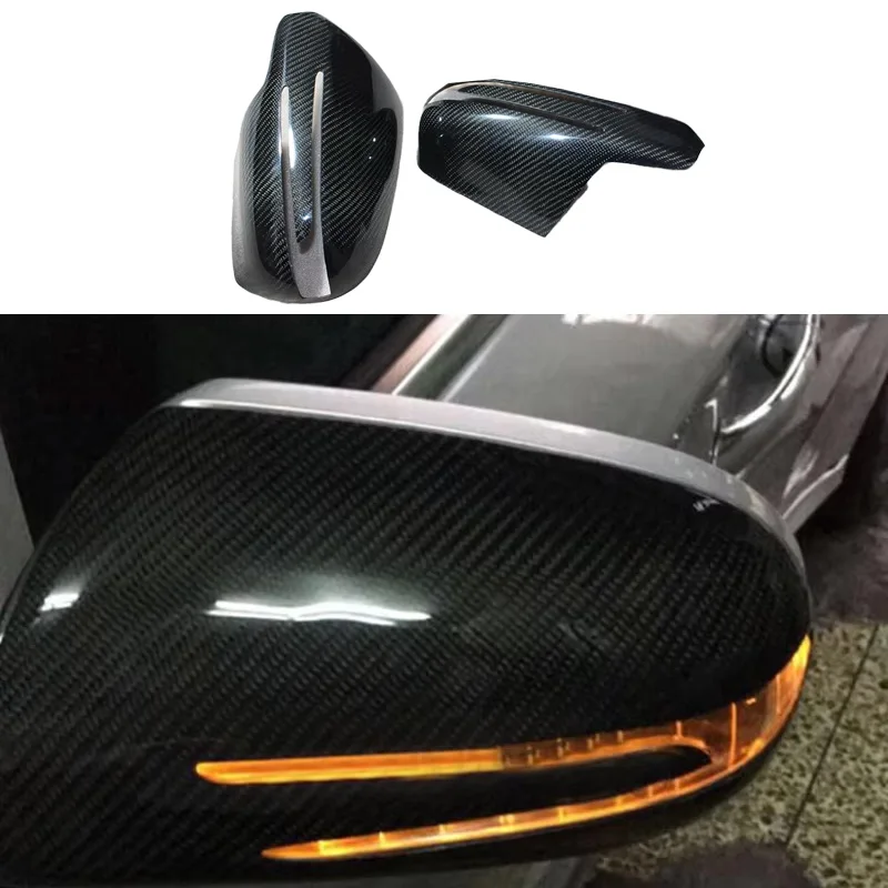 

For Mercedes Benz CLS w219 carbon fiber modified mirror housing mirror cover Paste style 2008-2009