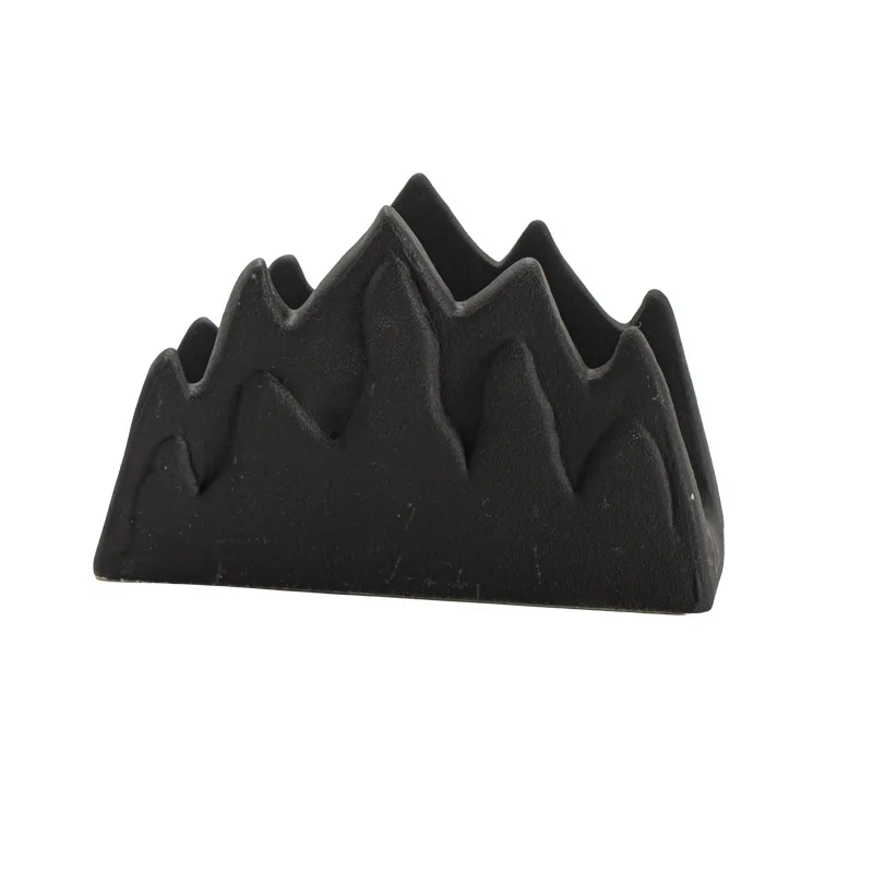 Minimalist Creative Ceramic Napkin Holder Home Restaurant Hotel Cafe Tissue Rack Napkin Stand Storage Organizer Desktop Ornament view 6