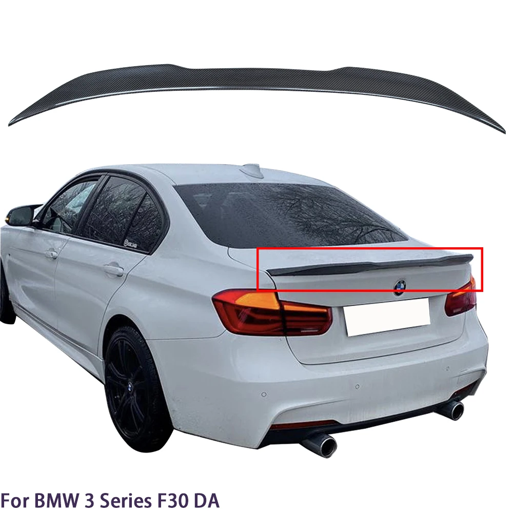 

For BMW 3 Series F30/M3 F80 Sedan DA Style Carbon fiber Rear Spoiler Trunk wing 2011-2019