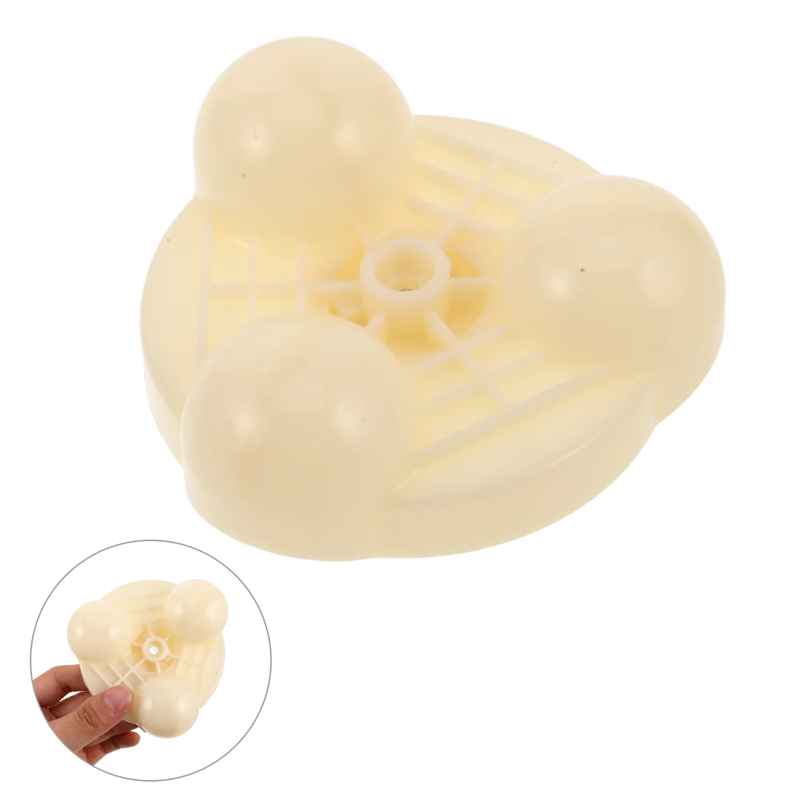 Massage Chair Parts Triple Kneading Roller Unit For Recliner Spa Back Lumbar Massager Replacement Plastic Head Repair