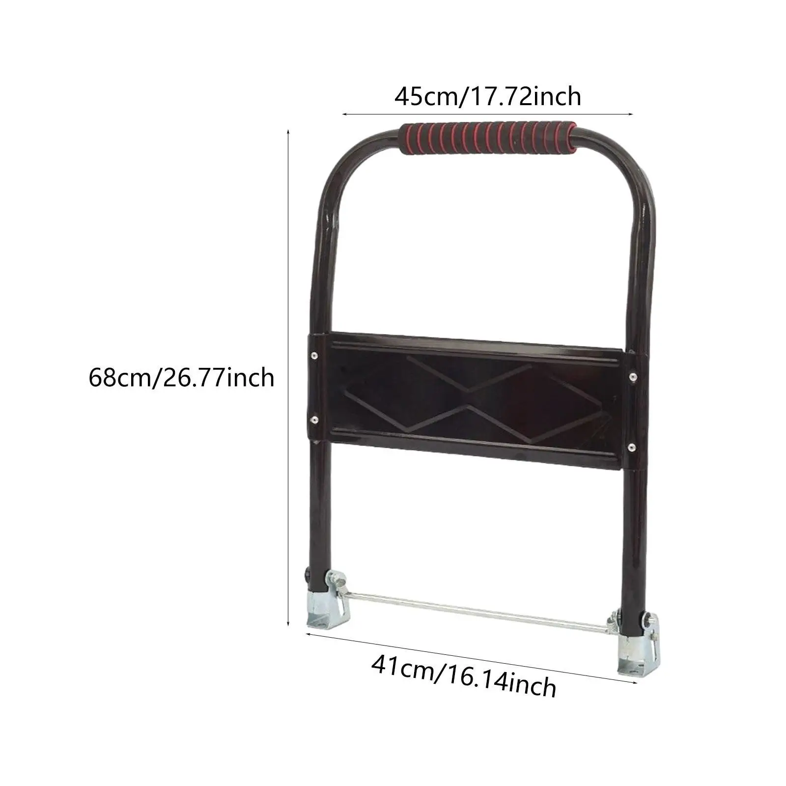 มือจับรถเข็นแบบแบน มือจับรถเข็นแบบแพลตฟอร์มระดับพรีเมียมสำหรับการขนย้ายและบรรทุกสินค้า