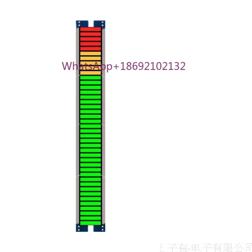 Newly Launched 40 Segment LED Light Column VU Meter Module for Audio Signals, Level Indicators, and Volume Sensing