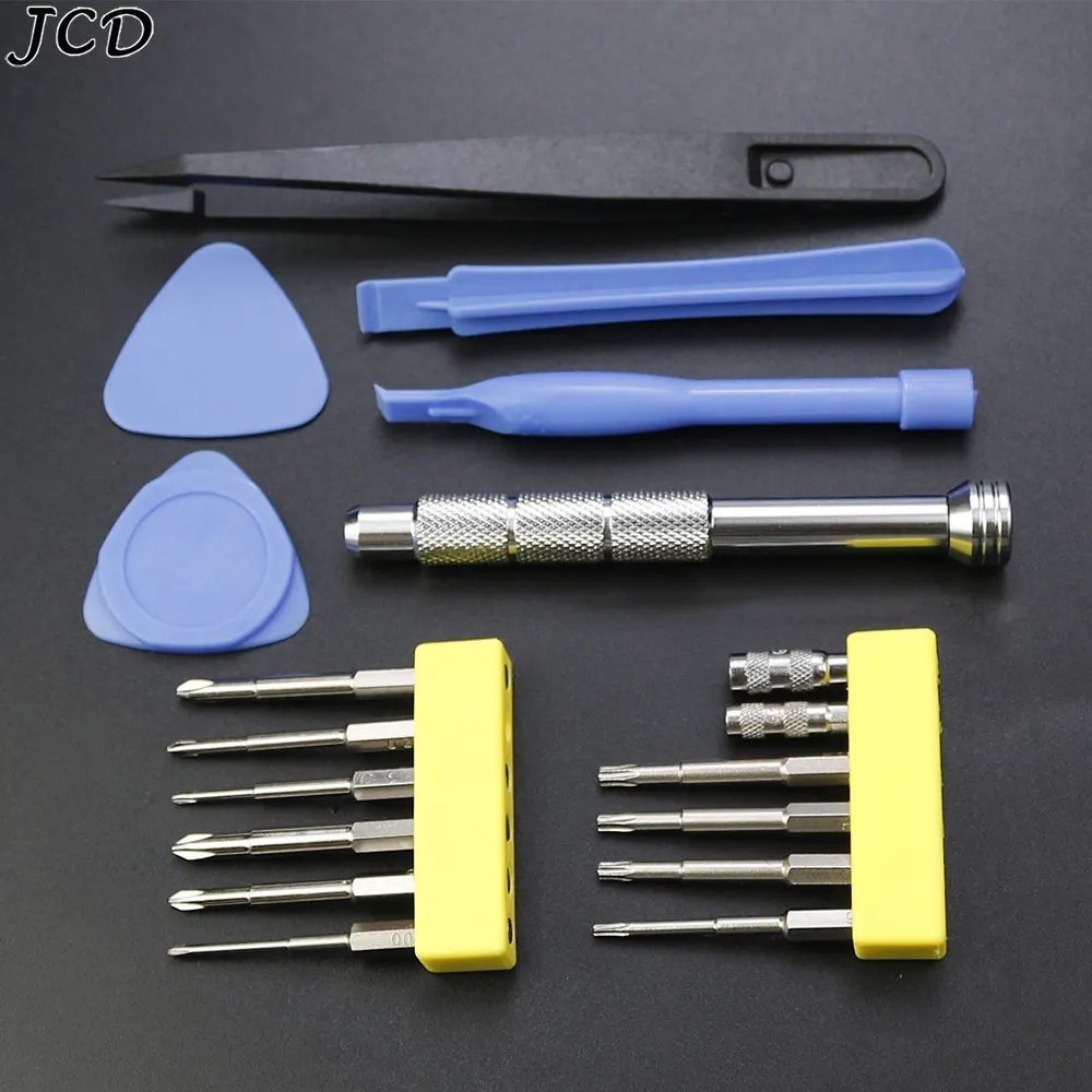 JCD For Switch/N64/DS/Wii/GBC/N64/SNES/NES XBOX ONE PS3 PS4 Screwdriver Set PH000 PH1 T6H T8H T9H 3.8&4.5 Repair Tools Kit