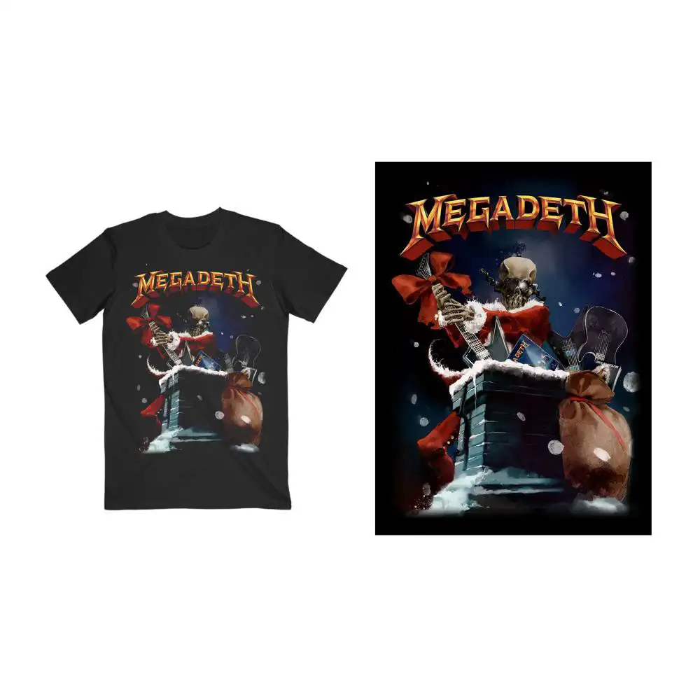 Rust in Peace Track List Megadeth Band T-Shirt Cotton Graphic Tee Men Women Summer Streetwear Top