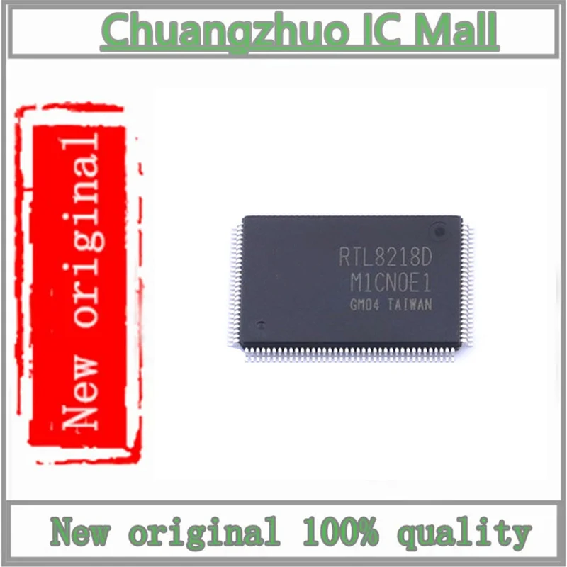 1Pcs  New original RTL8218D RTL8218D-CG LQFP-128-EP(14x20) Ethernet ICs