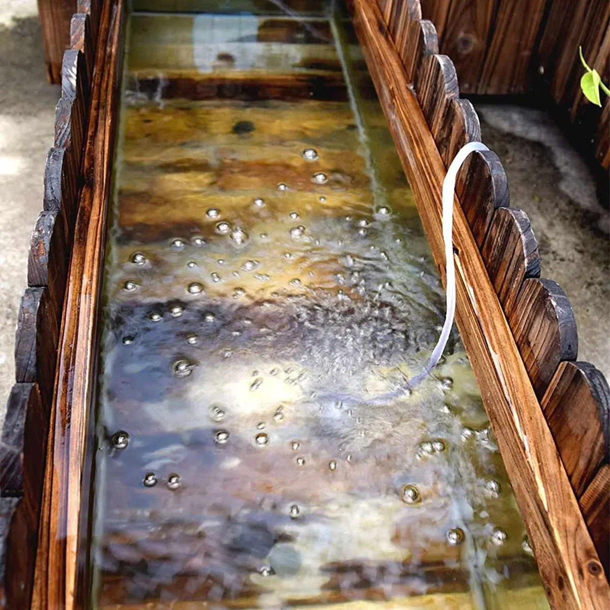 Imagem -04 - Kit de Bomba de Oxigênio Solar para Aquário Bomba de ar do Tanque de Peixes Lagoa ao ar Livre