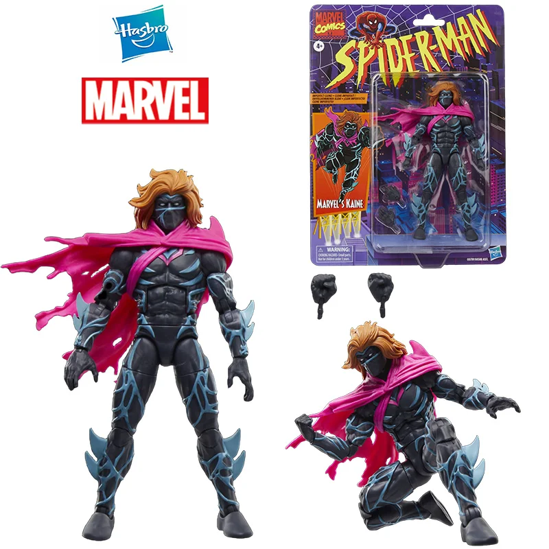 Pre-Sale Hasbro Marvel Legends Series Marvel's Kaine Spider-Man Retro Comics Original Action Figure Model Toy Gift Collection