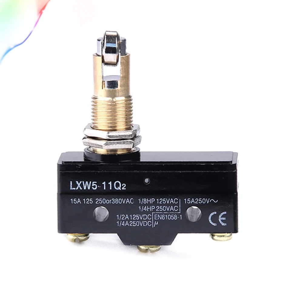 1pcs LXW5-11Q2 Travel Switches 1NO/1NC Button Micro Limit Switch 3 Terminals Momentary 15A