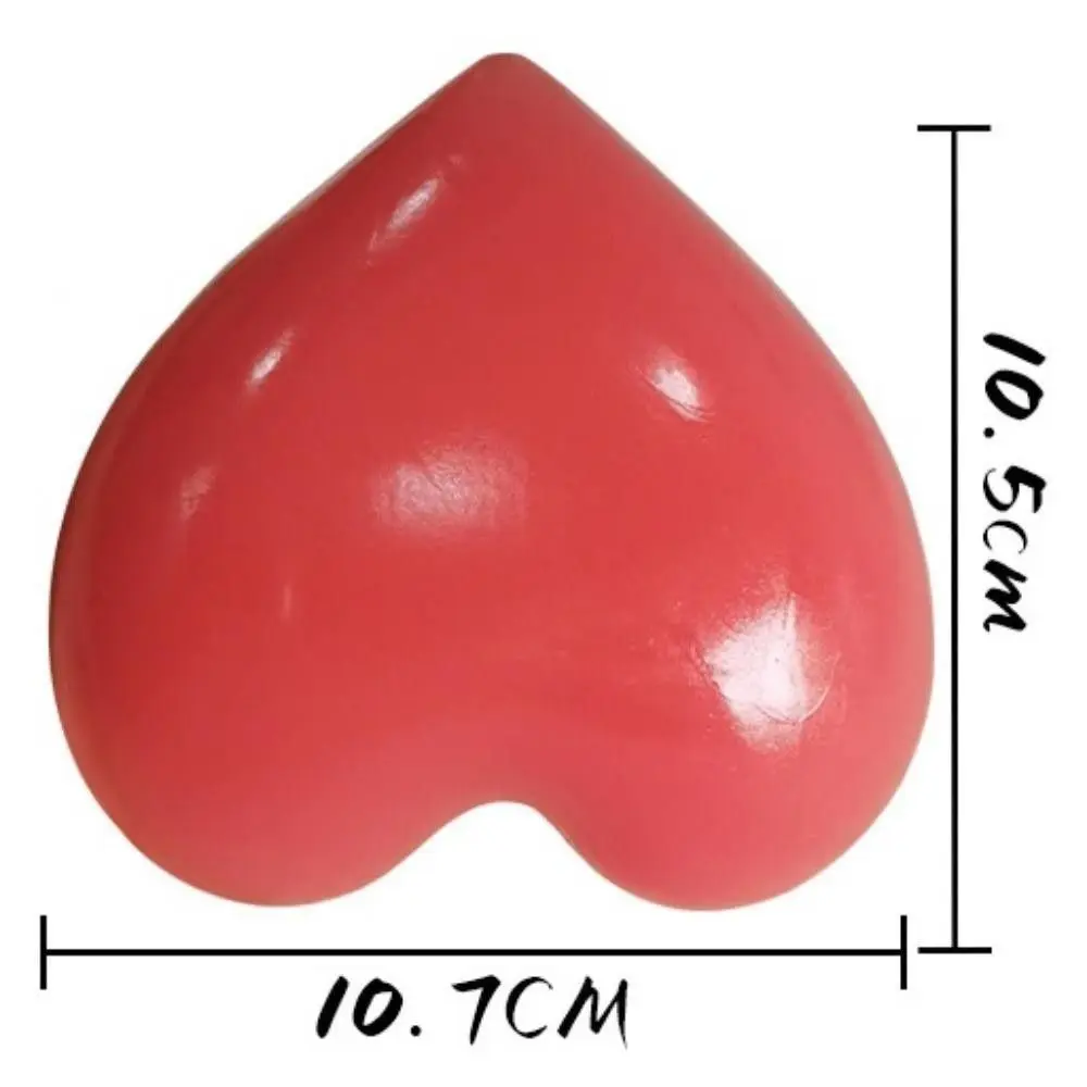1Pcs Neue Herzförmige Squeeze Spielzeug Farbige Kneten Entspannung Stressabbau Spielzeug PU Langsam Rebound Spielzeug Schlafzimmer Dekoration